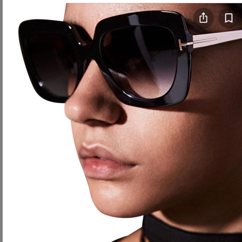 Tom Ford Jasmine 02FT0610 Geometric Sunglasses